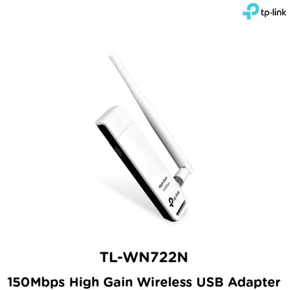 Tp-Link TL-WN722N I 150Mbps High Gain Wireless USB Adapter