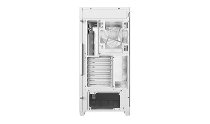 Deepcool CG580 4F, Tempered Glass, White