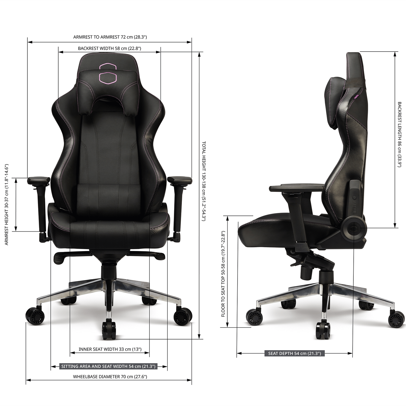 Cooler Master CALIBER X1 GAMING CHAIR (CMI-GCX1-2019)