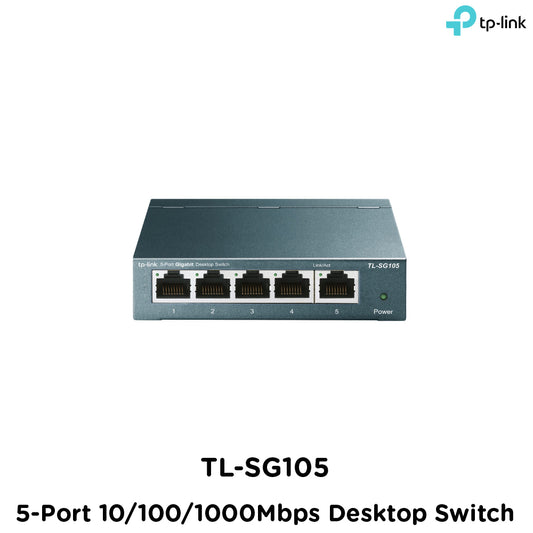 Tp-Link TL-SG105 I 5-Port 10/100/1000Mbps Desktop Switch