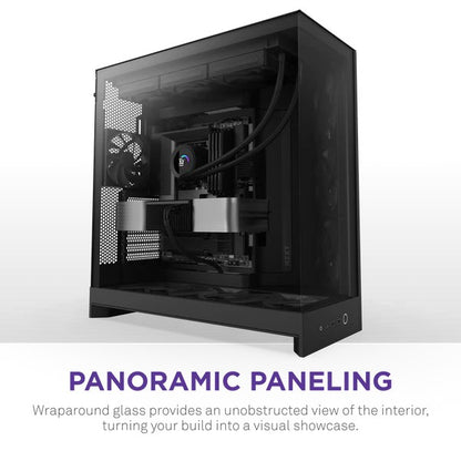 NZXT H9 Flow Black Mid-Tower ATX Airflow Case