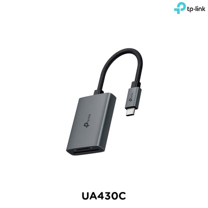 Tp-Link UA430C I USB 3.0 Type-C to SD &amp; microSD 3.0 Card Reader