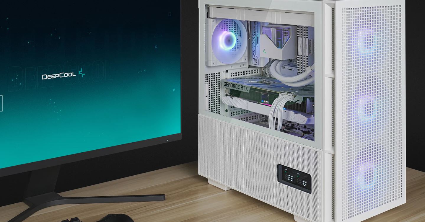 Deepcool CH560 DIGITAL WH Mid-Tower Case