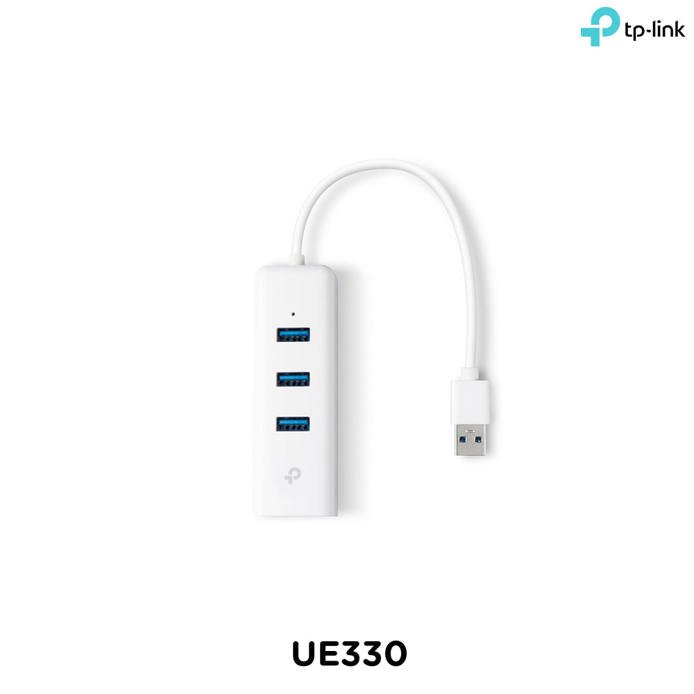 Tp-Link UE330 I USB 3.0 3-Port Hub & Gigabit Ethernet Adapter 2&1 USB Adapter