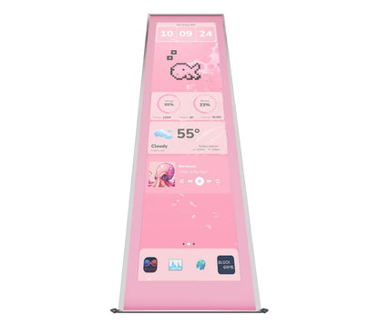 HYTE Y70 Touch Infinite Display Upgrade Strawberry Milk