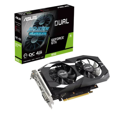 ASUS Dual GeForce® GTX 1650 V2 OC Edition 4GB GDDR6