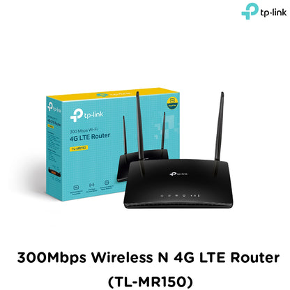 TP-LINK 300Mbps Wireless N 4G LTE Router (TL-MR150)