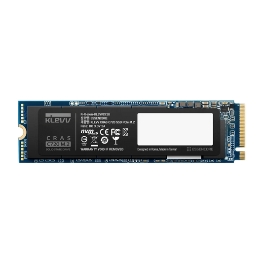 KLEVV Cras C720 - 512GB m.2 NVMe PCIe Gen3x4 (K512GM2SP0-C72)