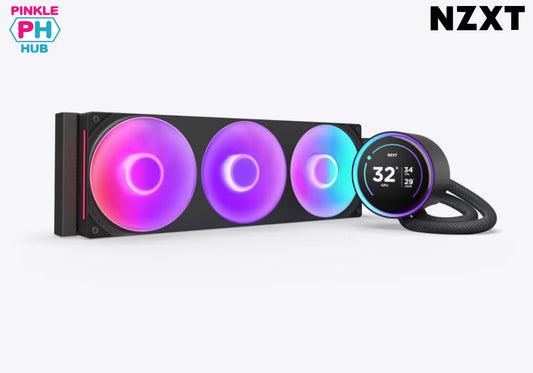 NZXT Kraken Elite 360 RGB 360mm AIO Liquid Cooler with 2.72" IPS LCD & RGB