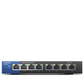 Linksys Business Switch - 8 Port (LGS108) 8-Port Business Desktop Gigabit Ethernet Unmanaged Switch, Computer Network, Wired Connection Speed up to 1000 Mbps