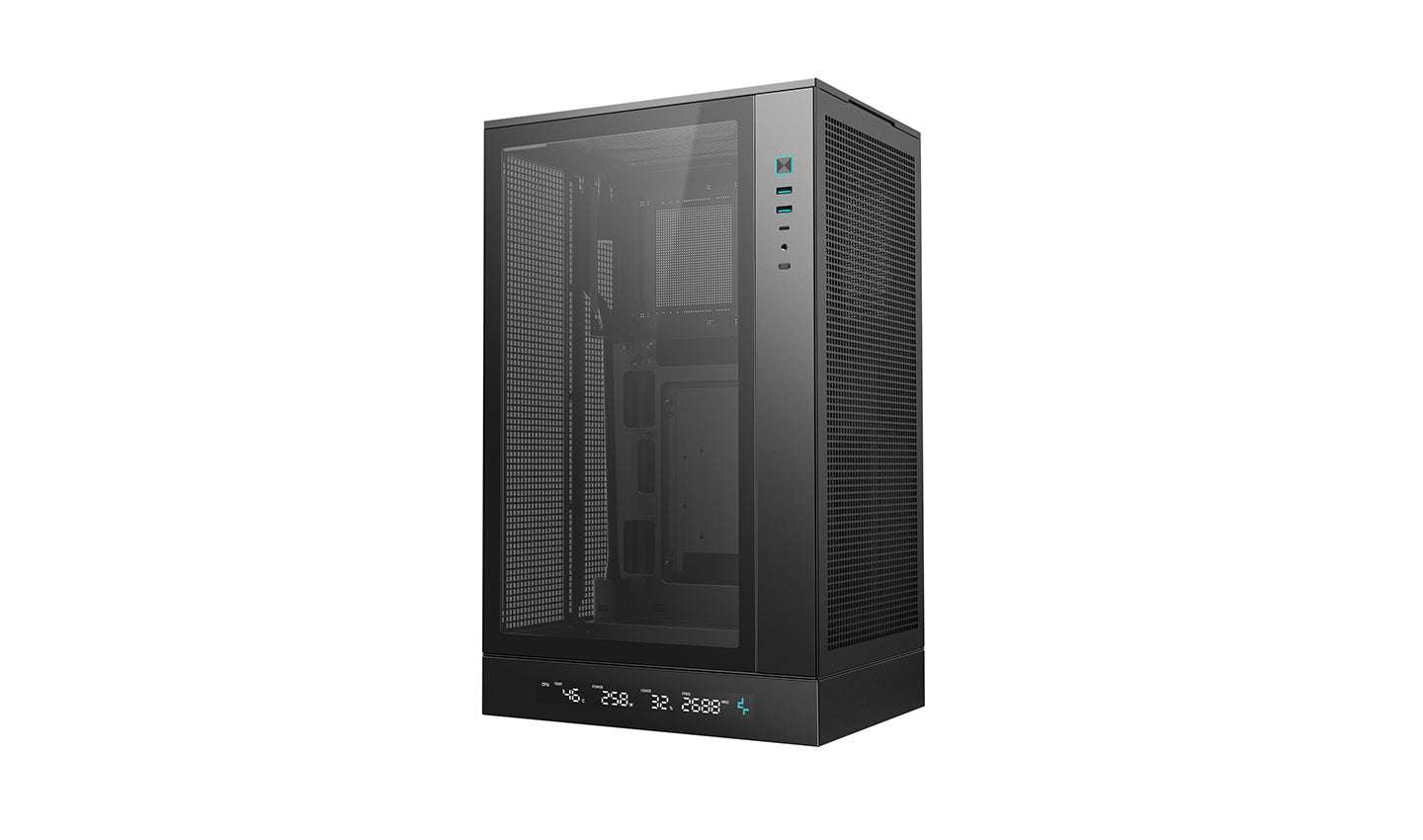 Deepcool CH270 DIGITAL elevated mini-tower case