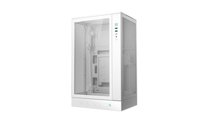 Deepcool CH270 DIGITAL WHITE elevated mini-tower case