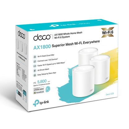 Tp-Link Deco X20 I AX1800 Whole Home Mesh Wi-Fi 6 System