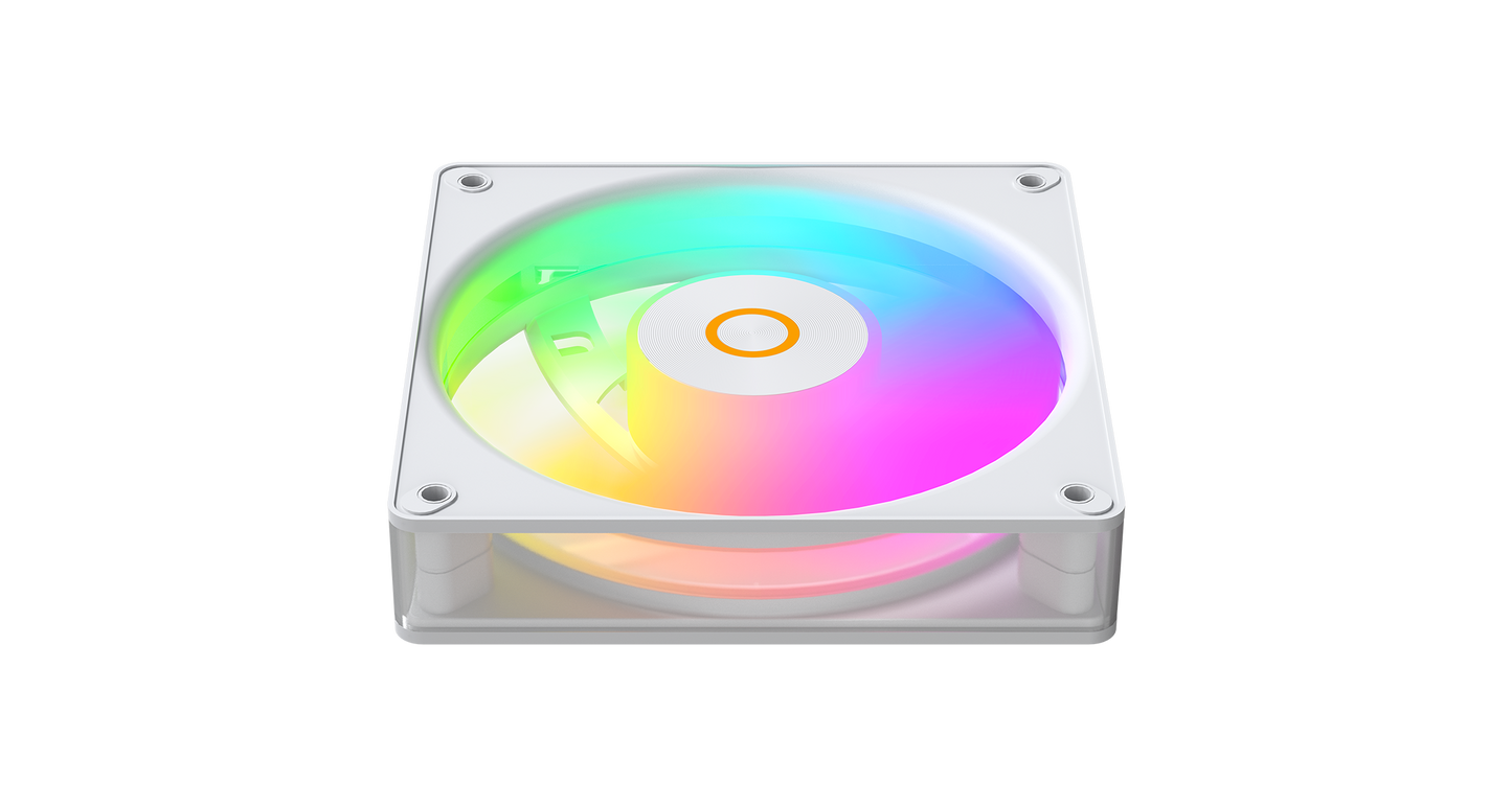 OCYPUS GAMMA F12 ELITE WHITE/ BLACK ARGB FAN