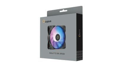 Pinklehub | Ocypus Beta F12 ARGB 120mm Fan (Black)
