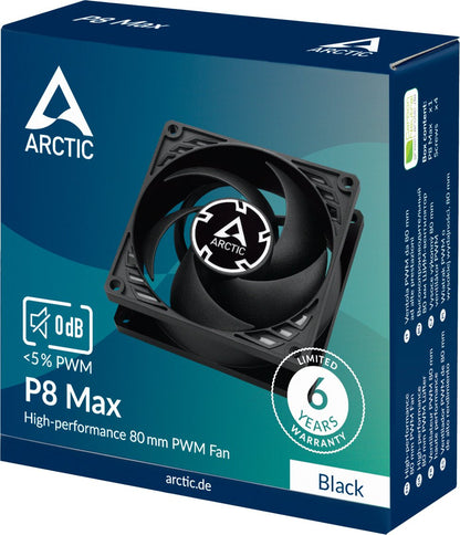 ARCTIC P8 Max (Black) (ACFAN00286A)