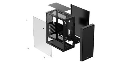 Ocypus Gamma C50 Mini-Tower Airflow Case with Mesh White/Black