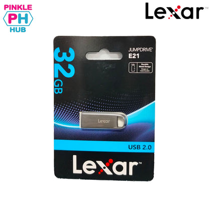Lexar JumpDrive E21 16GB/32GB/64GB USB 2.0 Flash Drive"