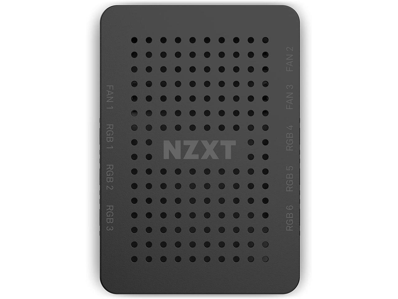 NZXT RGB & Fan Controller, RGB Lighting & Digitally-Controlled Fan Channels (AC-CRFR0-B1)