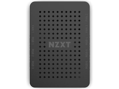 NZXT RGB & Fan Controller, RGB Lighting & Digitally-Controlled Fan Channels (AC-CRFR0-B1)