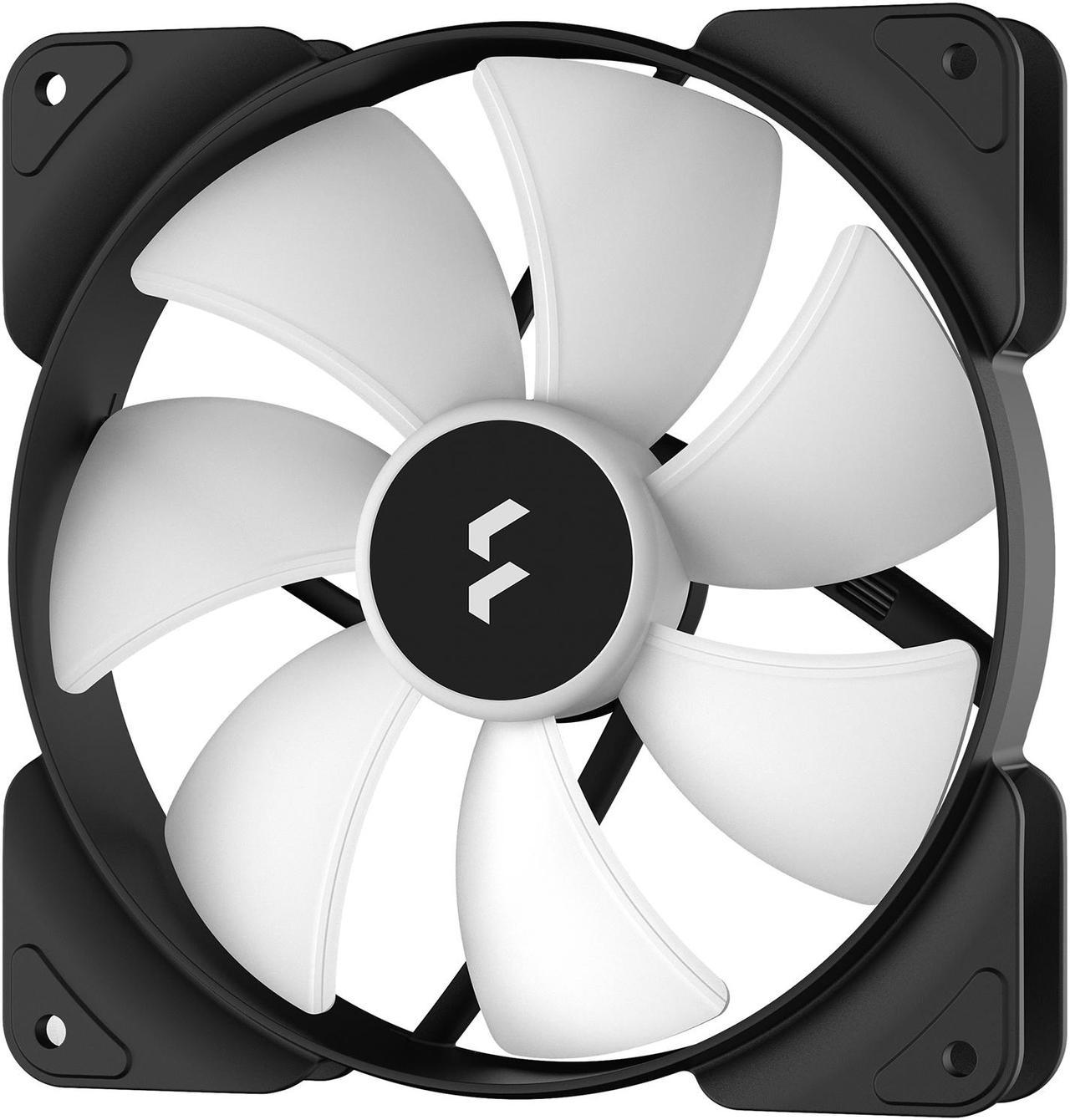 FRACTAL Aspect 14 RGB 140 mm PWM Wide 500-1700 RPM Range Black Frame Computer Case Fan