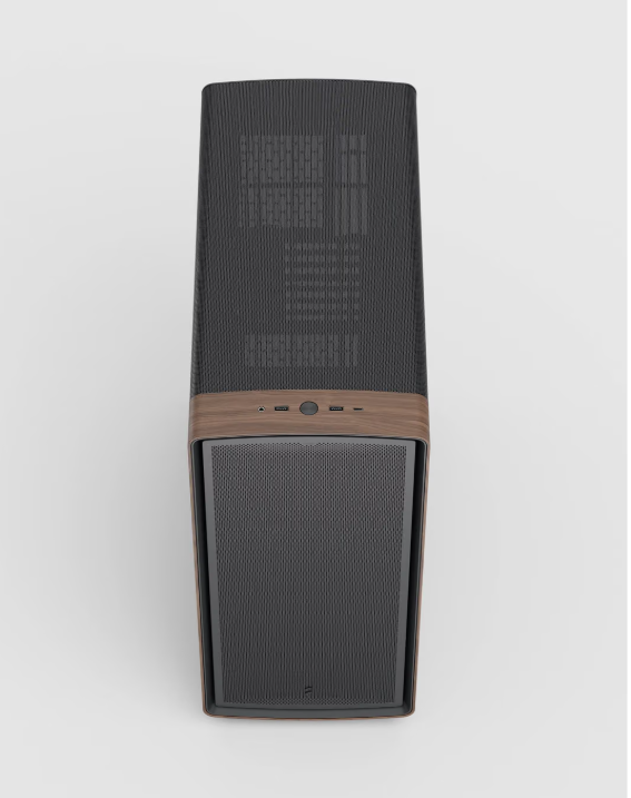 Fractal Summit Black TG Light Tint Case