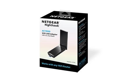 NETGEAR AC1900 Nighthawk Dual-Band USB 3.0 Adapter (A7000-100PES)