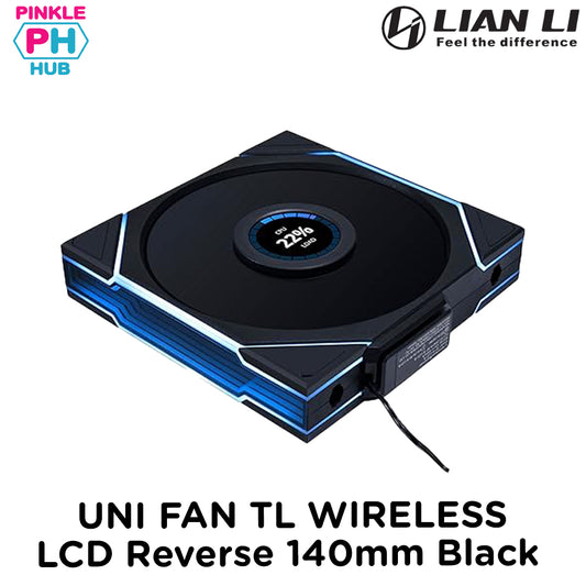 Lian Li UNI FAN TL WIRELESS LCD 140mm REVERSE BLADE
