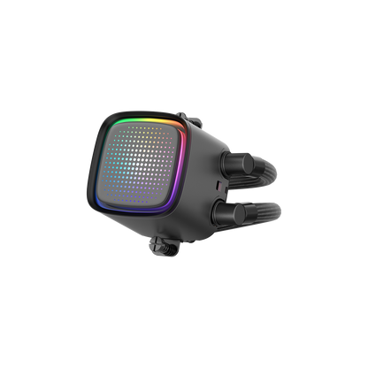 SAMA L50 360mm Liquid CPU Cooler AIO w/ ARGB Infinity Mirror Effect - Black | White