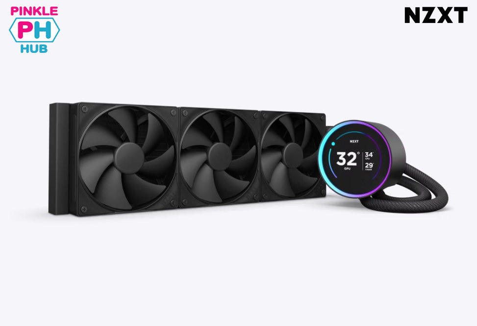 NZXT Kraken Elite 360 - 360mm AIO Liquid Cooler with 2.72" IPS LCD