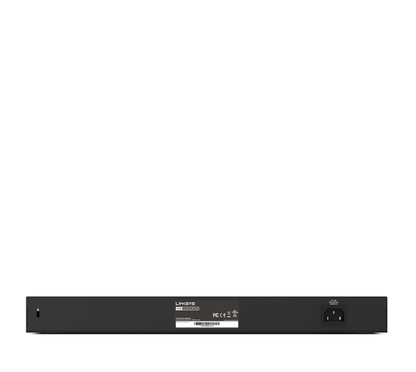 Linksys Business Switch - 24 Port (LGS124P) 24-Port Business Gigabit PoE+ Unmanaged Network Switch, Ethernet Plus, Wired Connection Speed up to 1,000 Mbps