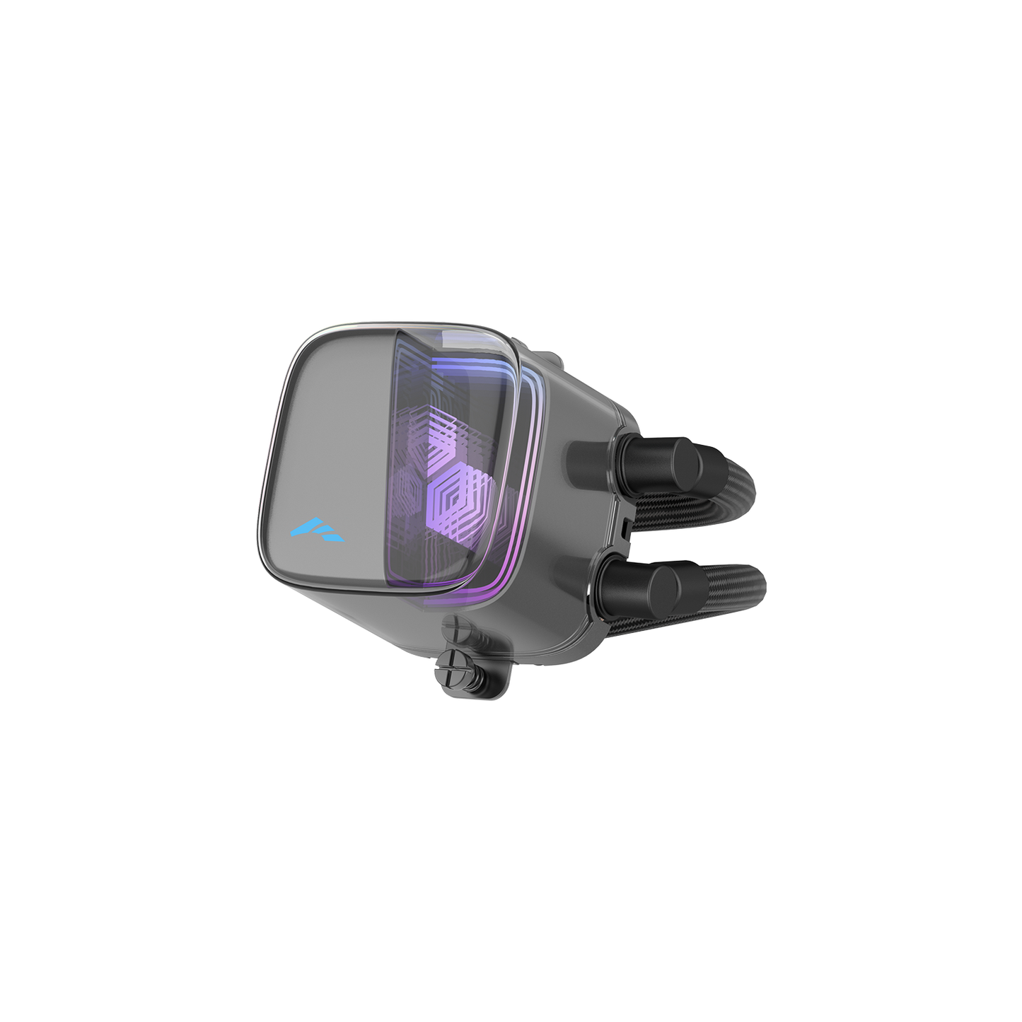 Sama L70 360mm AIO ARGB Liquid CPU Cooler with Infinity Mirror Effect - Black | White