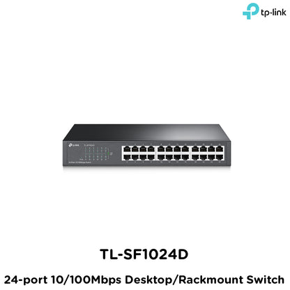 Tp-Link TL-SF1024D I 24-port 10/100Mbps Desktop/Rackmount Switch