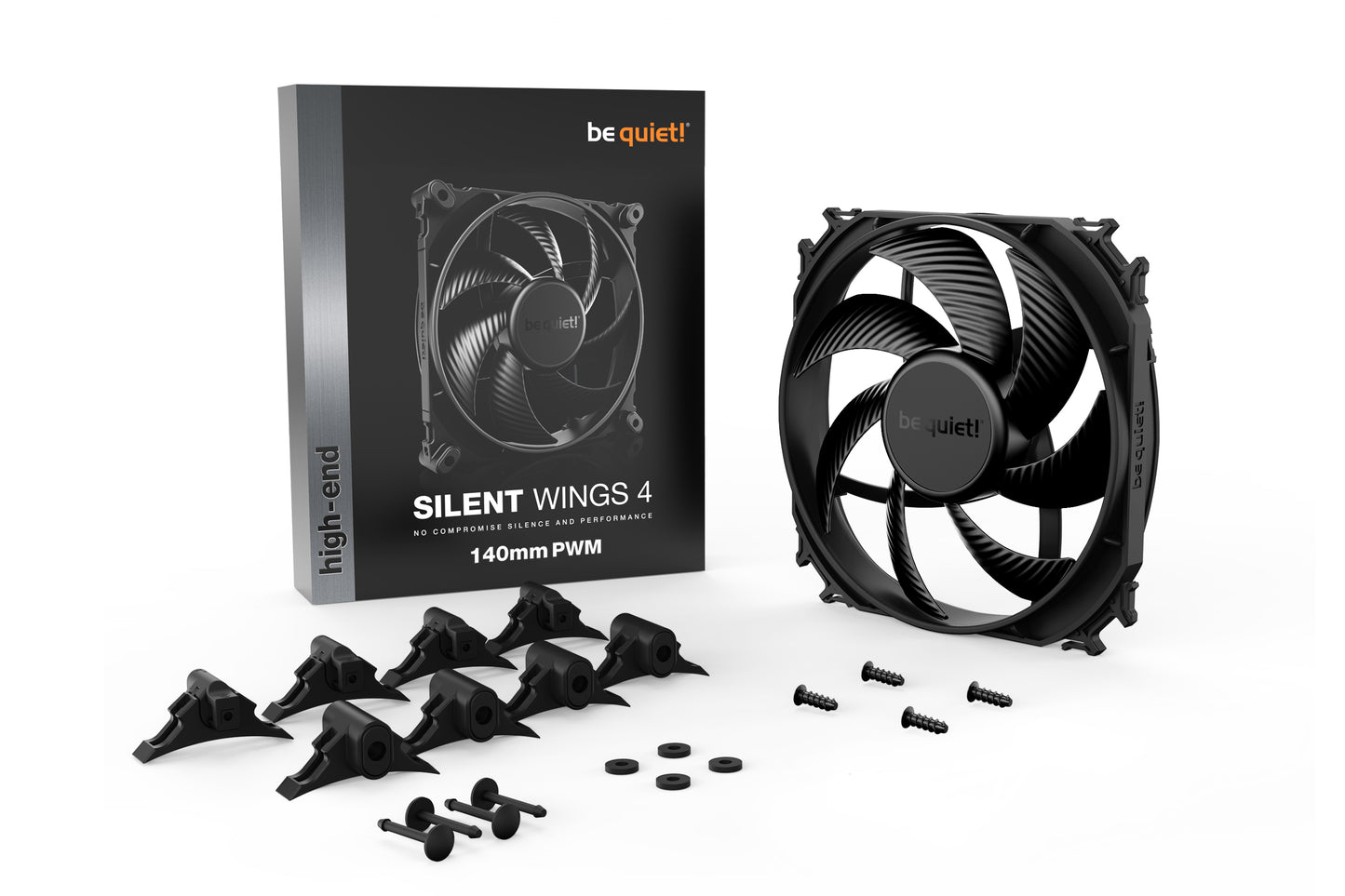 Be Quiet Silent Wings 4 140mm PWM BLACK