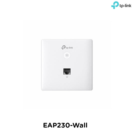 Tp-Link EAP230-Wall I Omada AC1200 Wireless MU-MIMO Gigabit Wall-Plate Access Point