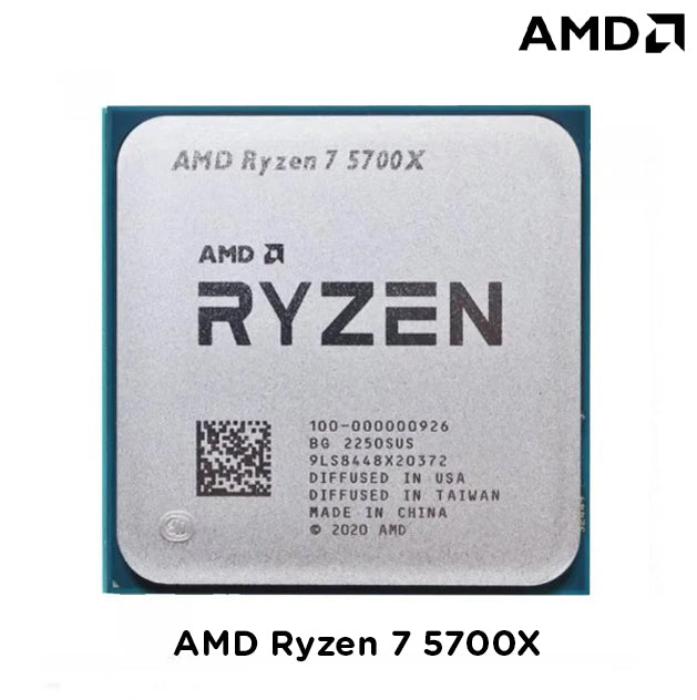 AMD Ryzen 7 5700X 3.4GHz Socket AM4 Processor - Tray Type (Processor Only)