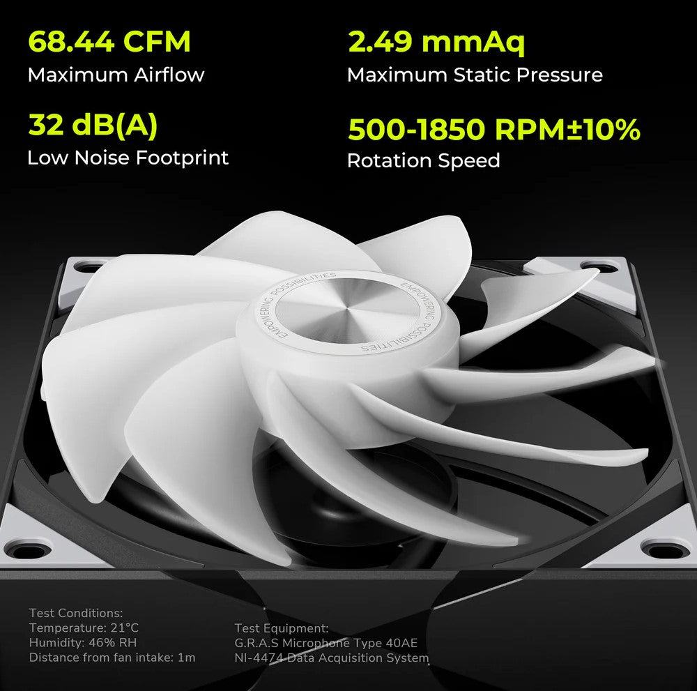 TRYX ROTA SL ARGB Reverse 120mm Fan Triple Pack