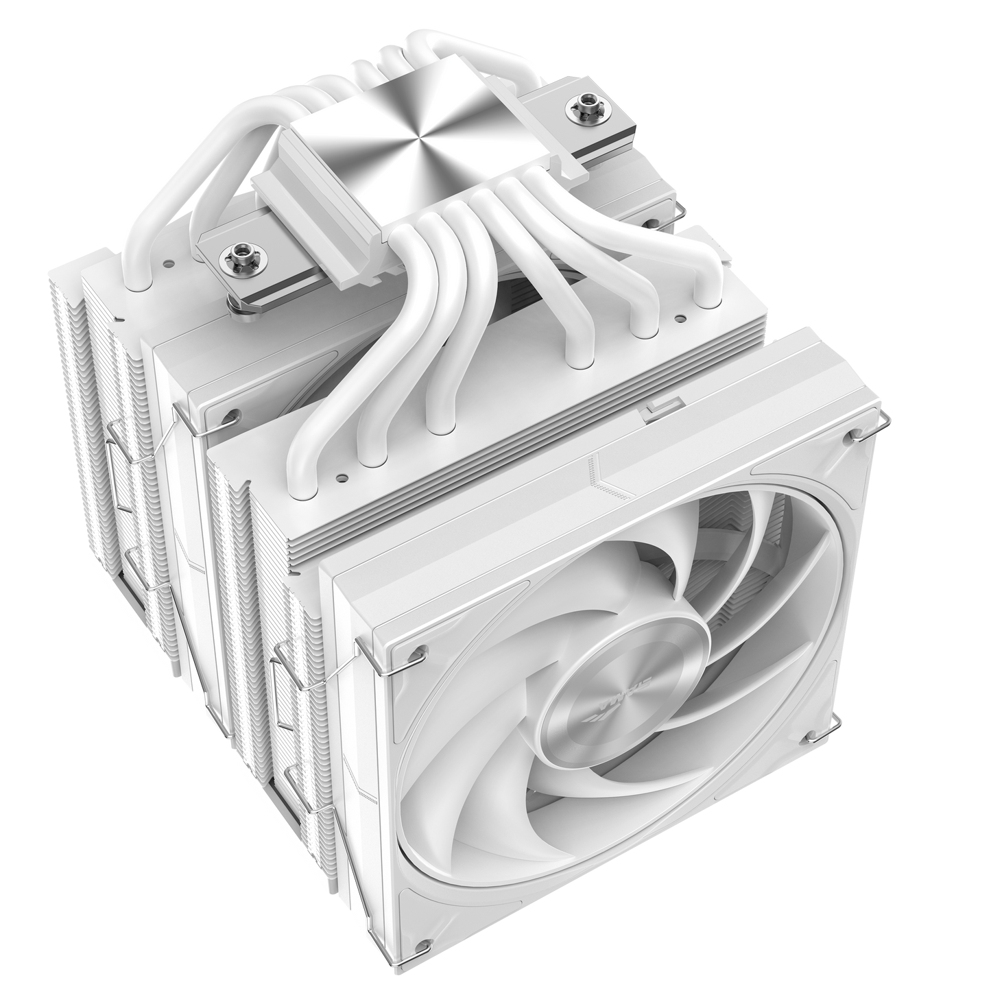 SAMA A60 Dual Tower CPU Cooler - White