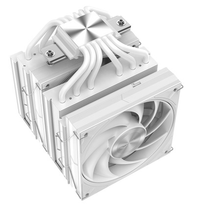 SAMA A60 Dual Tower CPU Cooler - White