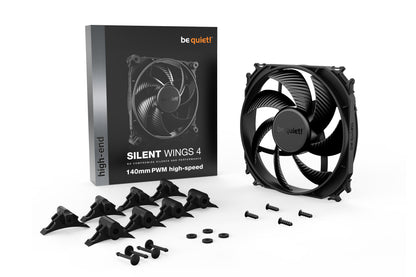 Be Quiet Silent Wings 4 140mm PWM High Speed BLACK