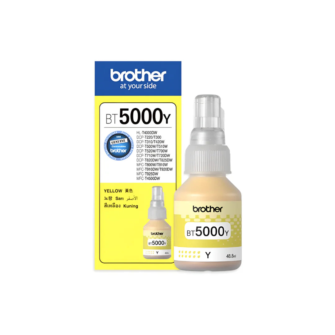 Brother BT5000Y Ink Bottle Yellow