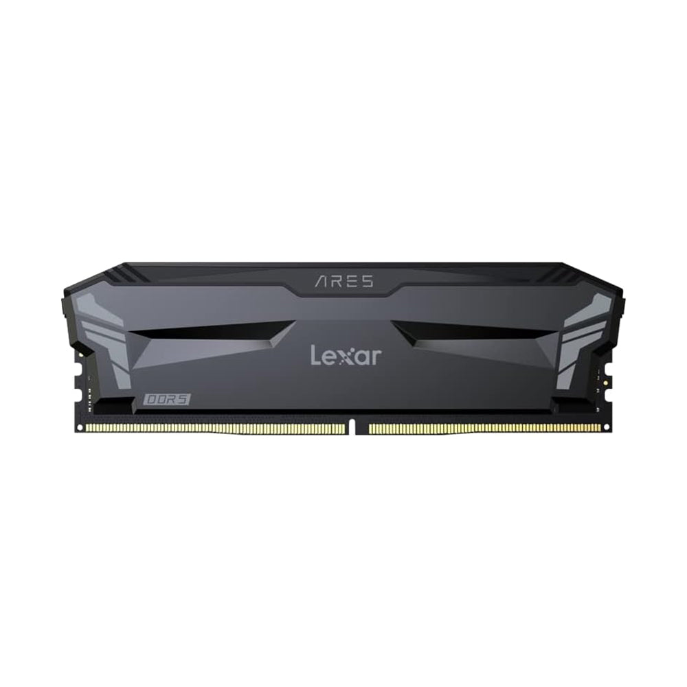 Lexar ARES 32GB (16GBx2) DDR5-5200 MHz CL38 UDIMM OC Desktop Memory (Support Intel XMP 3.0)