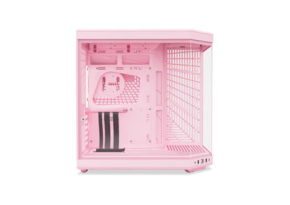 HYTE Y70 Modern Dual Chamber Mid-Tower ATX Case - Strawberry Milk