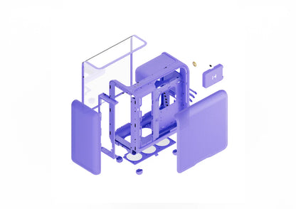 HYTE X50 Modern Performance Case Taro Milk