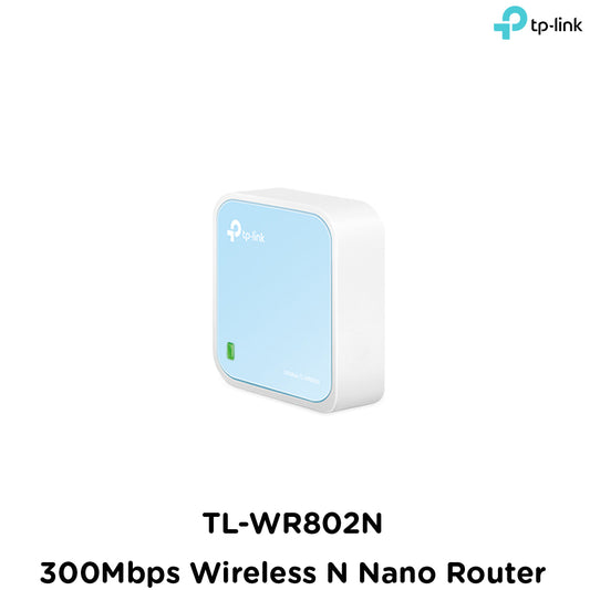 Tp-Link TL-WR802N I 300Mbps Wireless N Nano Router