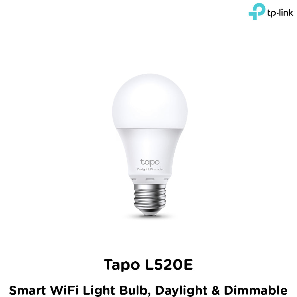 Tp-Link Tapo L520E I Smart WiFi Light Bulb, Daylight & Dimmable