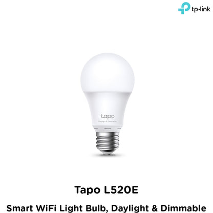 Tp-Link Tapo L520E I Smart WiFi Light Bulb, Daylight & Dimmable