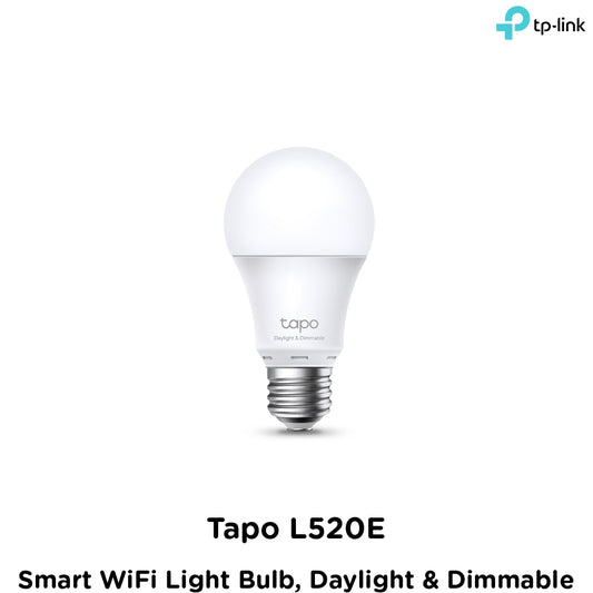 Tp-Link Tapo L520E I Smart WiFi Light Bulb, Daylight & Dimmable