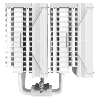 SAMA A60 Dual Tower CPU Cooler - White
