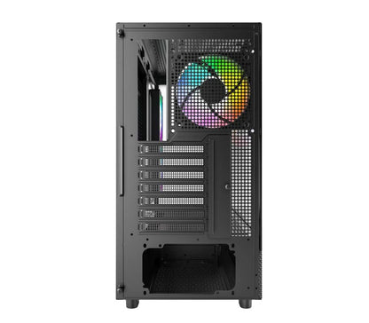 Montech XR BLACK Discover Panoramic Excellence with XR Desktop Case